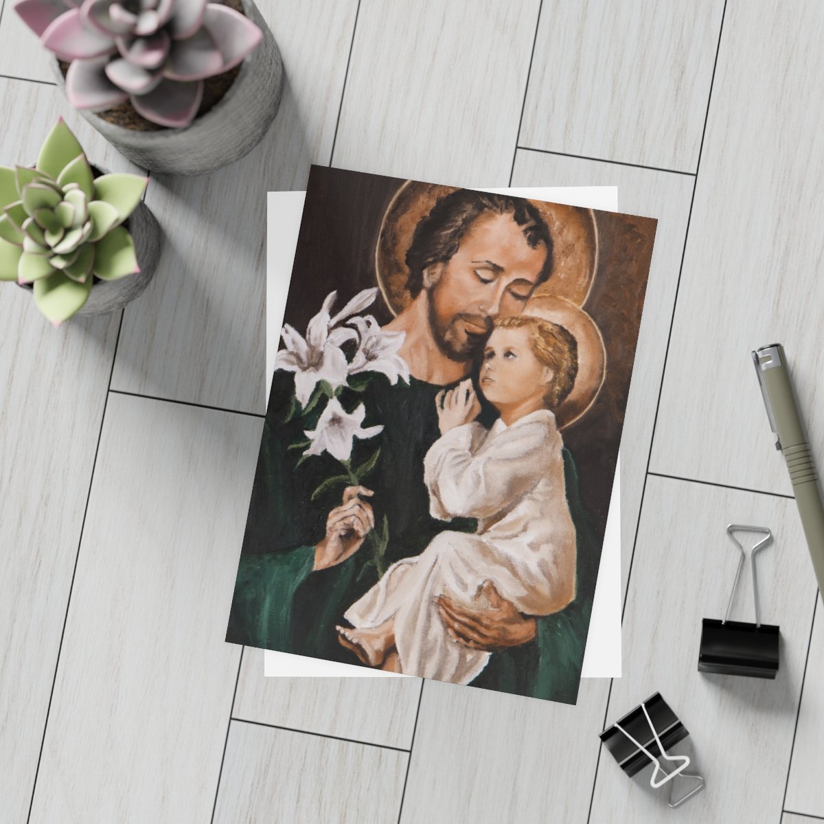 St. Joseph Portrait Postcard Bundles (envelopes included)