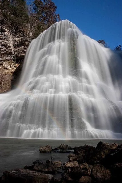 Burgess Falls - Pinterest