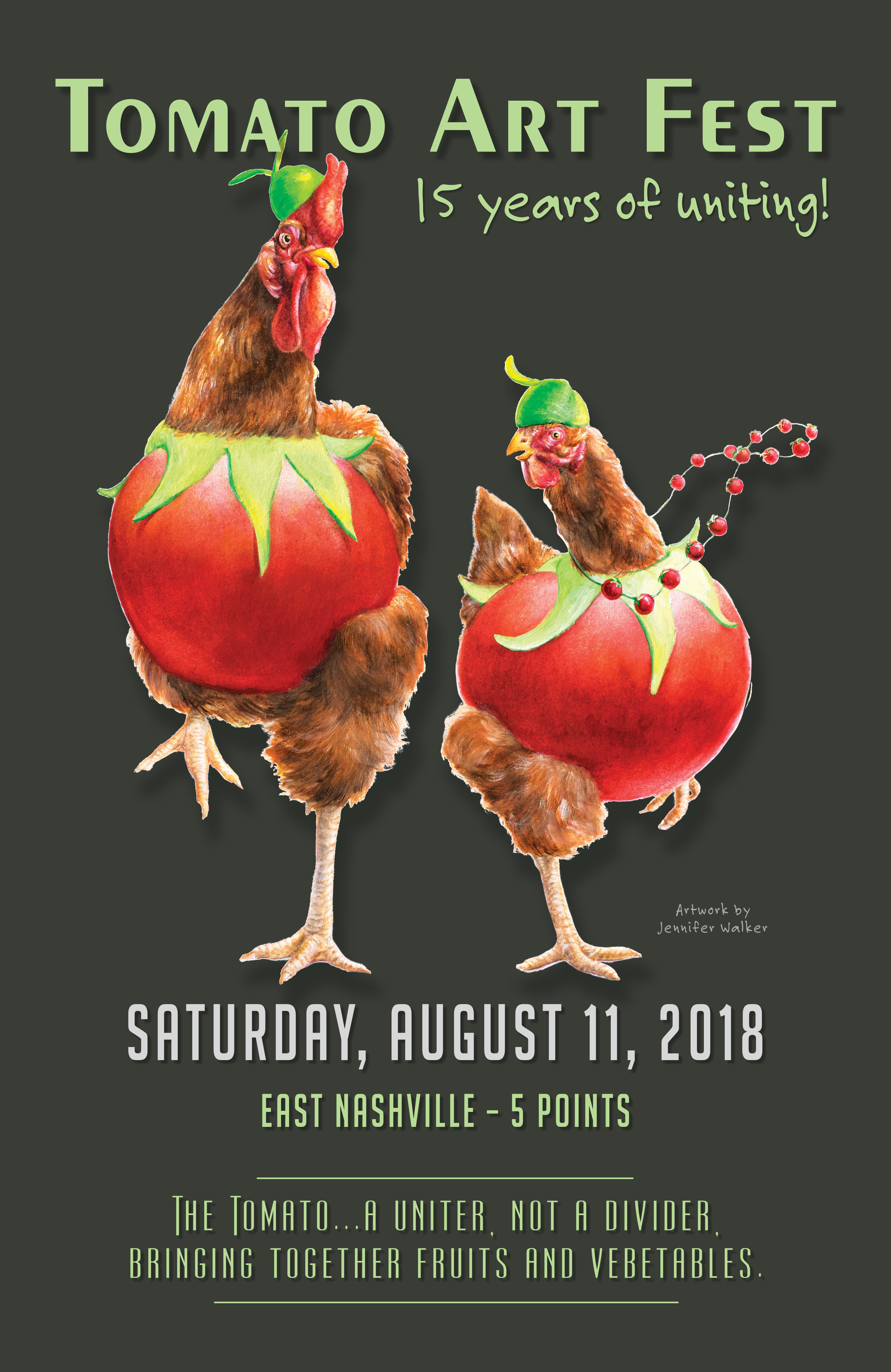 TOMATO ART FEST CELEBRATES 15 YEARS AUGUST 10TH AND 11TH — Native in