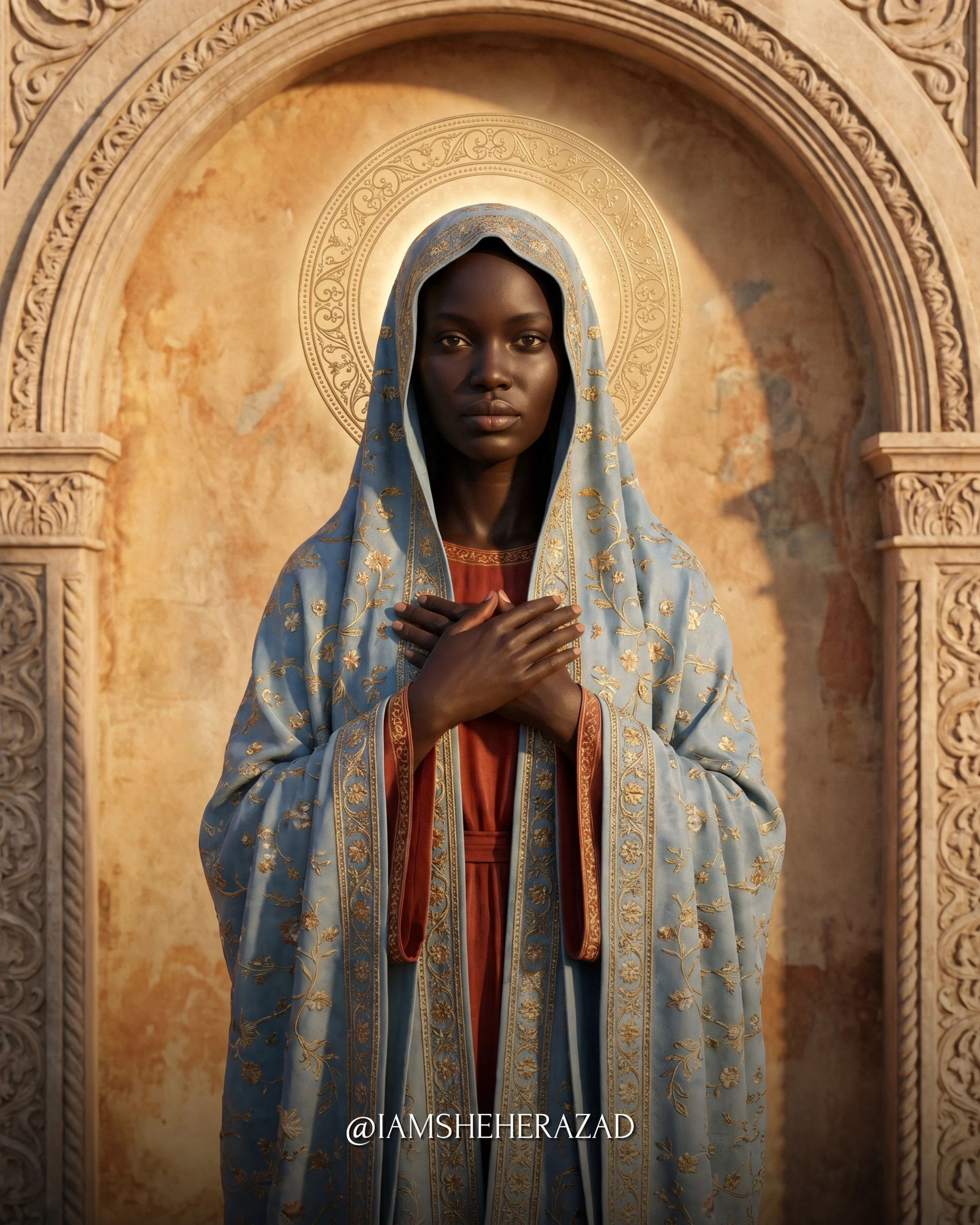 Before Christianity, she already had altars.
In the ancient world, the dark feminine was understood as the most sacred aspect of the divine. The depth that rises from below. 
The earth. 
The womb. 
The cave. 

The fertile darkness where all creation 