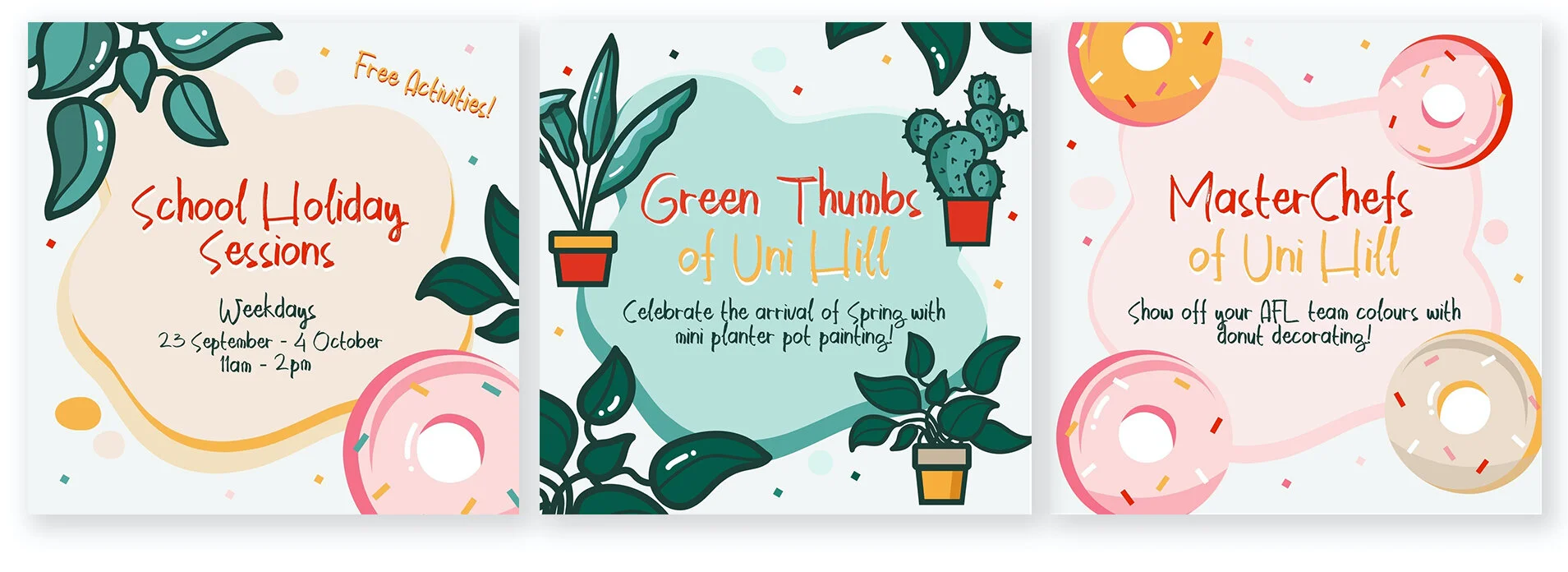 Uni Hill x School Holiday Activities