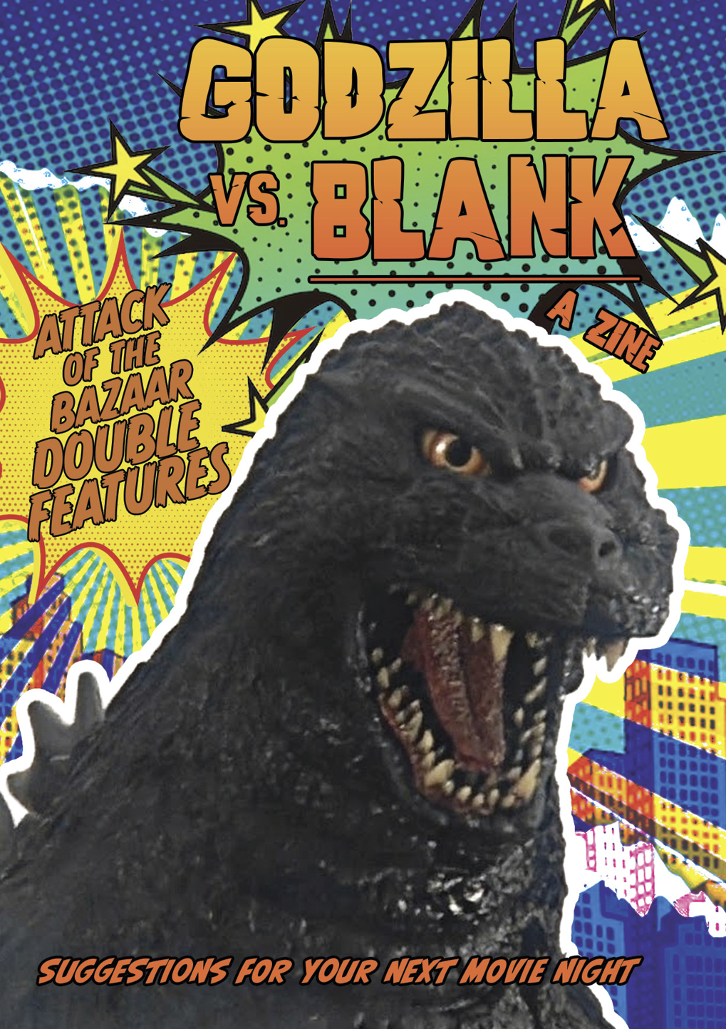 "Godzilla vs. Blank" Zine Download