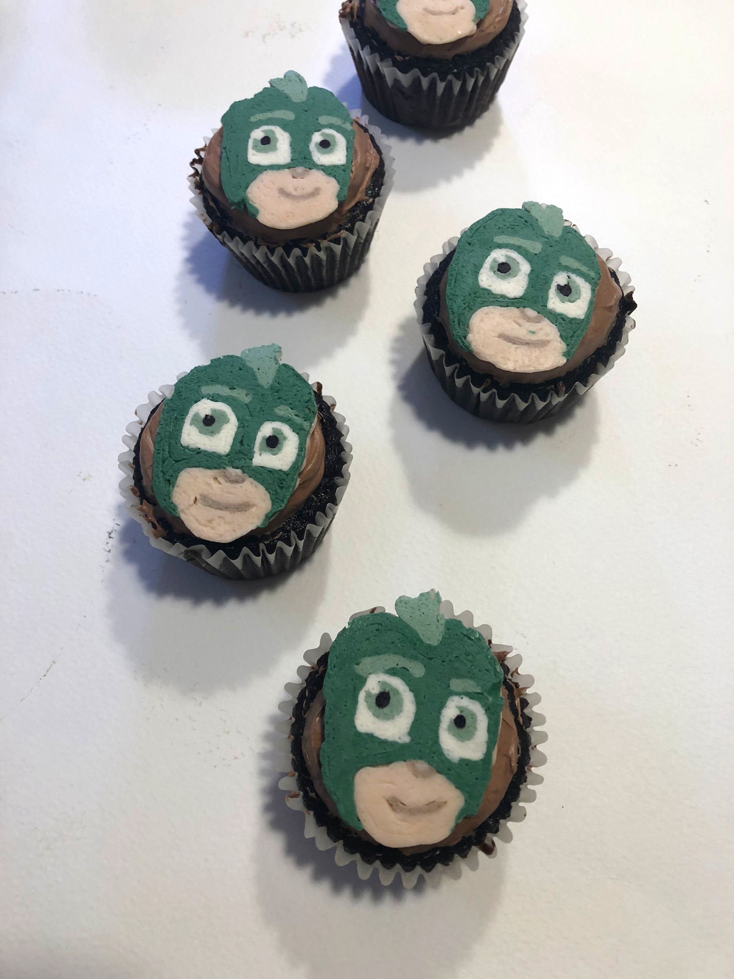 PJ Masks Cupcakes