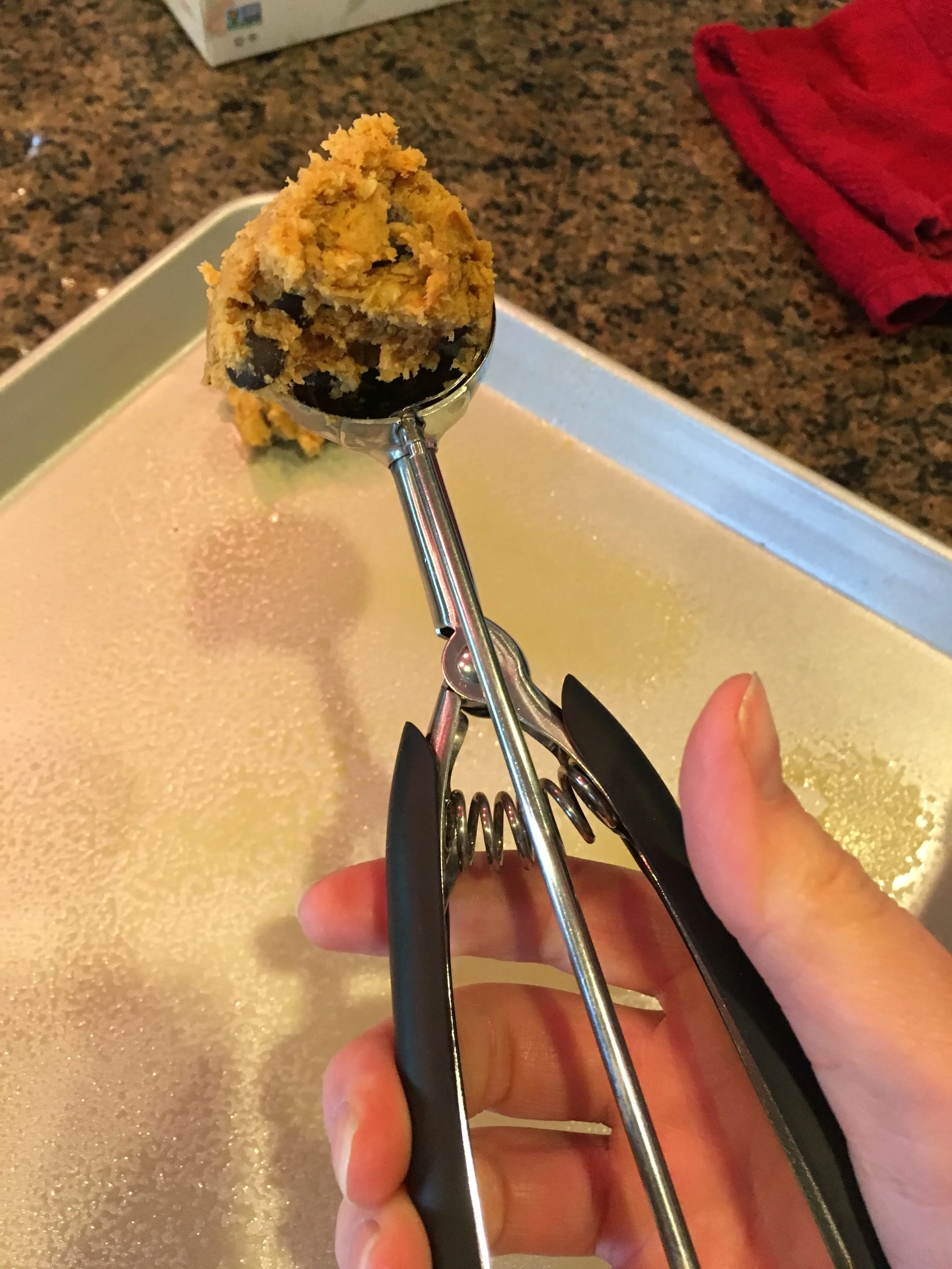 Keep your hands clean and your cookie size consistent!