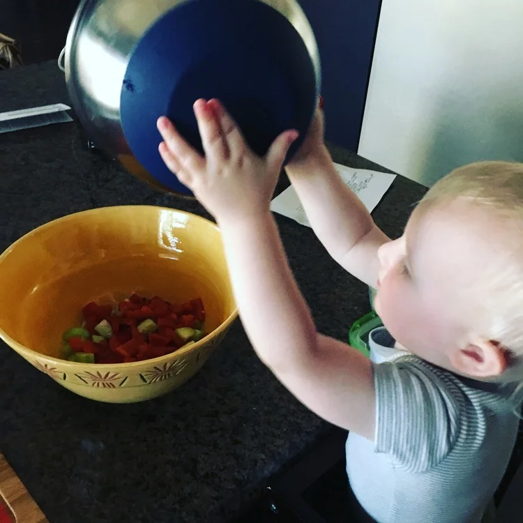 Letting Kids Help With: Salad