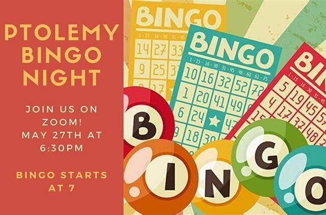 Members join us next week for BINGO!!