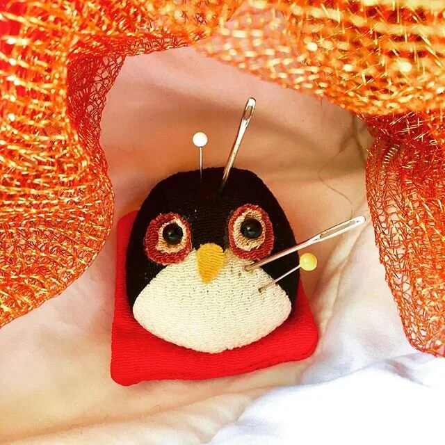 WOL #owl #companion #pincushion