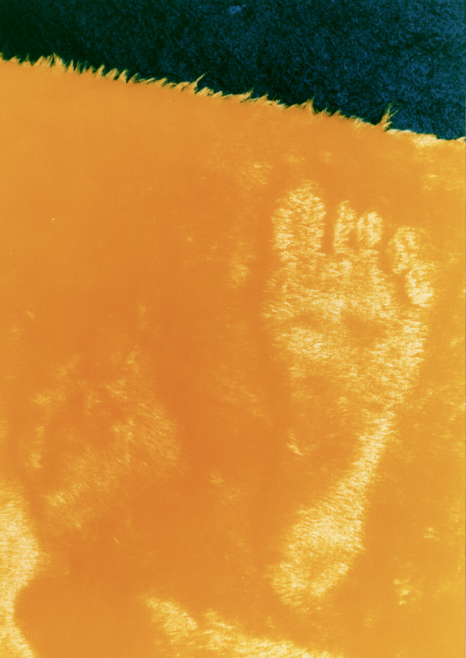 Imprint of Right Foot