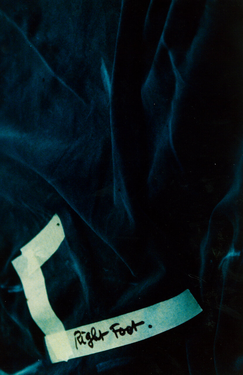 Trace of Her/My Right Foot