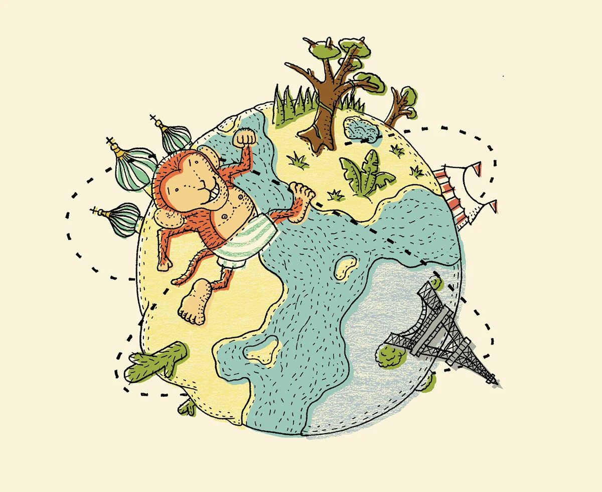 Little Red Monkey | a children's book