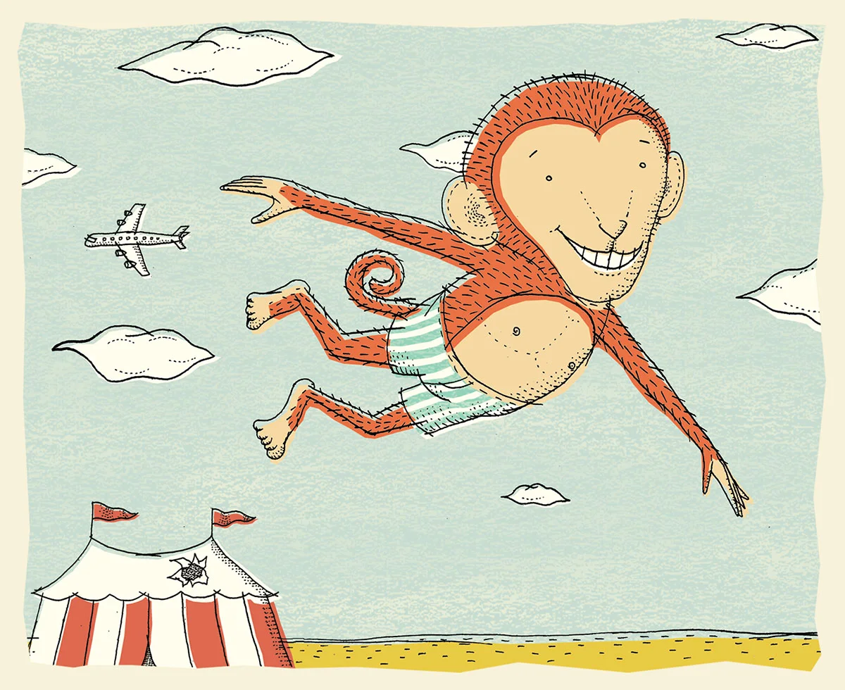 Little Red Monkey | a children's book