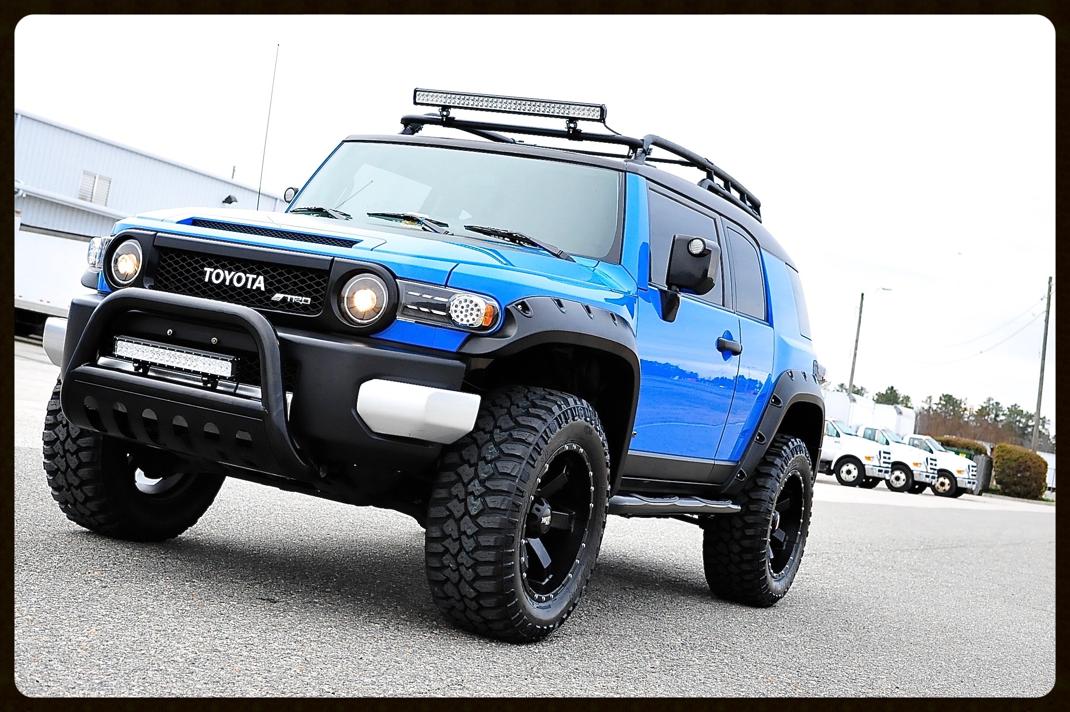 Toyota Fj Cruiser Lifted Off Road