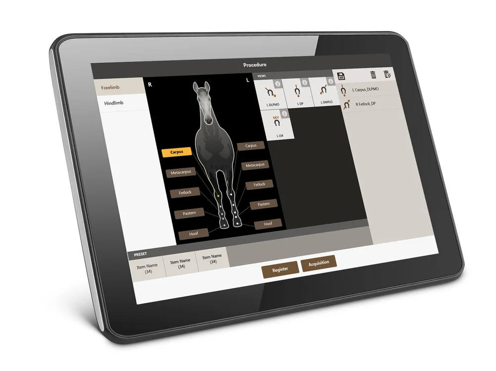 Equine Digital Dental X Ray