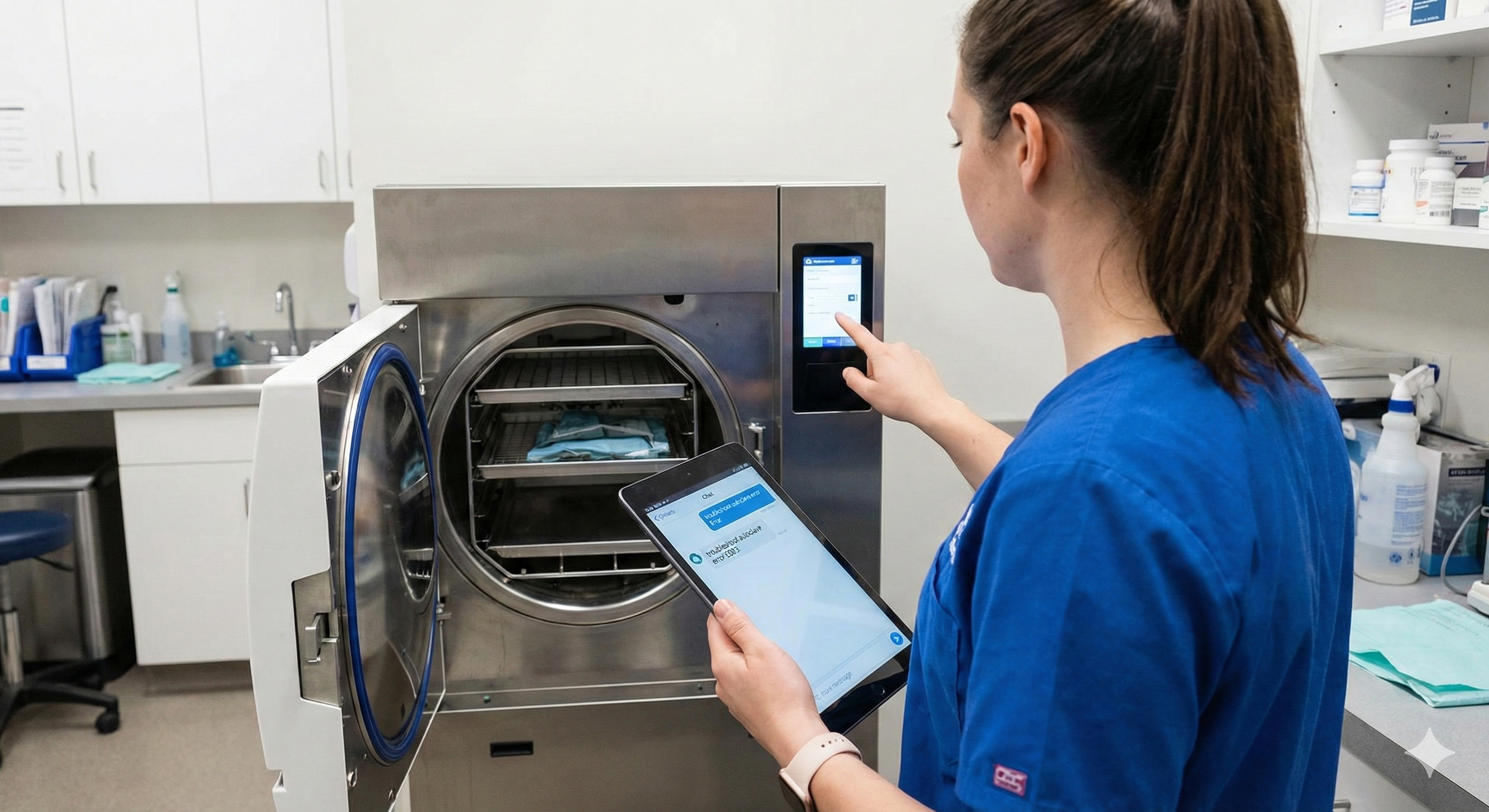 Stop the Beeping: Using ChatGPT and Gemini to Troubleshoot Veterinary Equipment