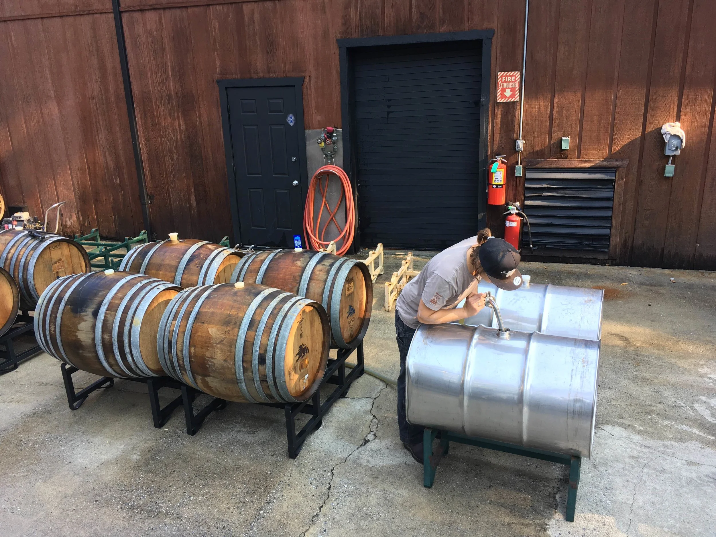 Filling barrels