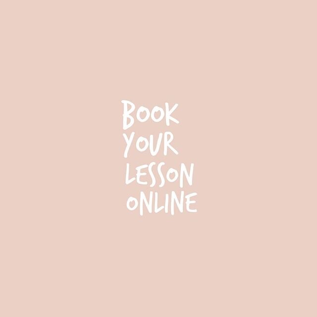 📲 Hey folks! I get lots of questions about booking in for lessons so here&rsquo;s all you need to know 🗝
Just visit the link in my bio to go straight to my booking page and the whole calendar, my availability schedule and booking / payment process 