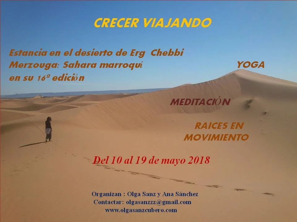 Viaje al Sahara en mayo