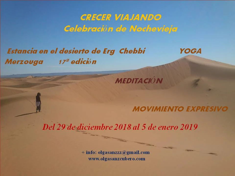 Nochevieja en el Sahara