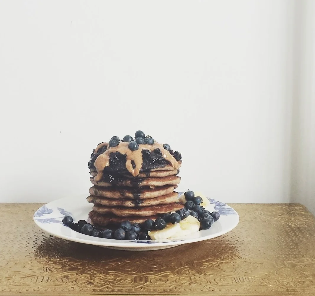 Buckwheat Pancakes + My Favourite Blueberry Sauce