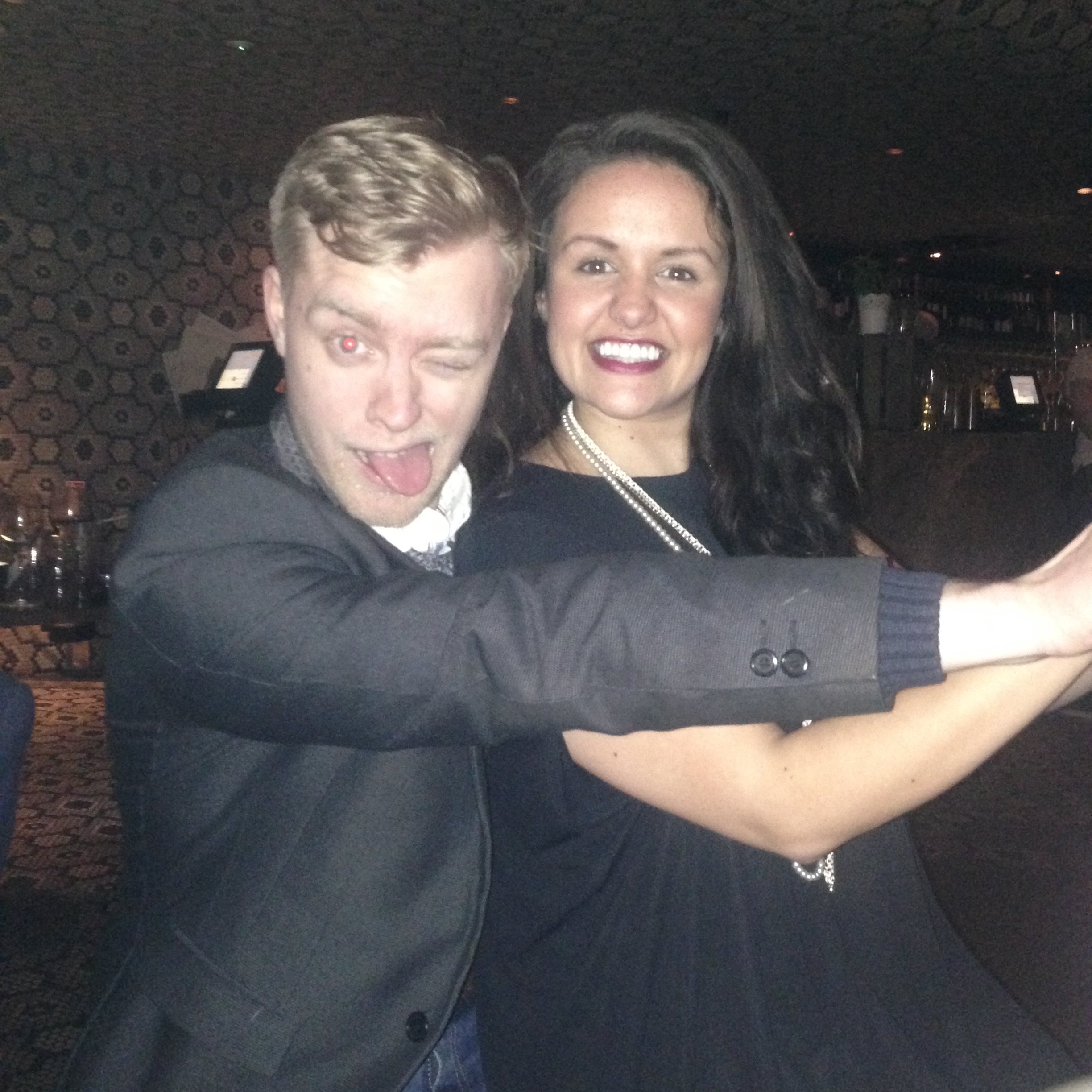 Joe Wakelin and Hayley Wilson