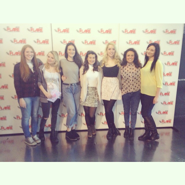 Hannah Bury, Effy Willis, Kerenza Qayum, Eva Crawford, Caris Rianne, Hayley Wilson and Sammi Preece.