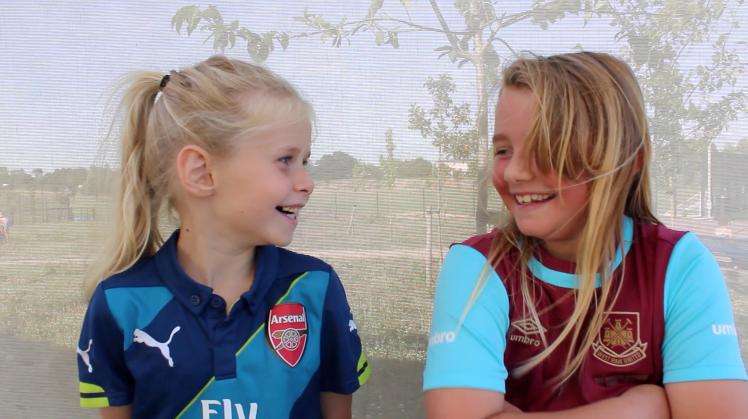 Esmeé Tribe and Chloe Makepeace.