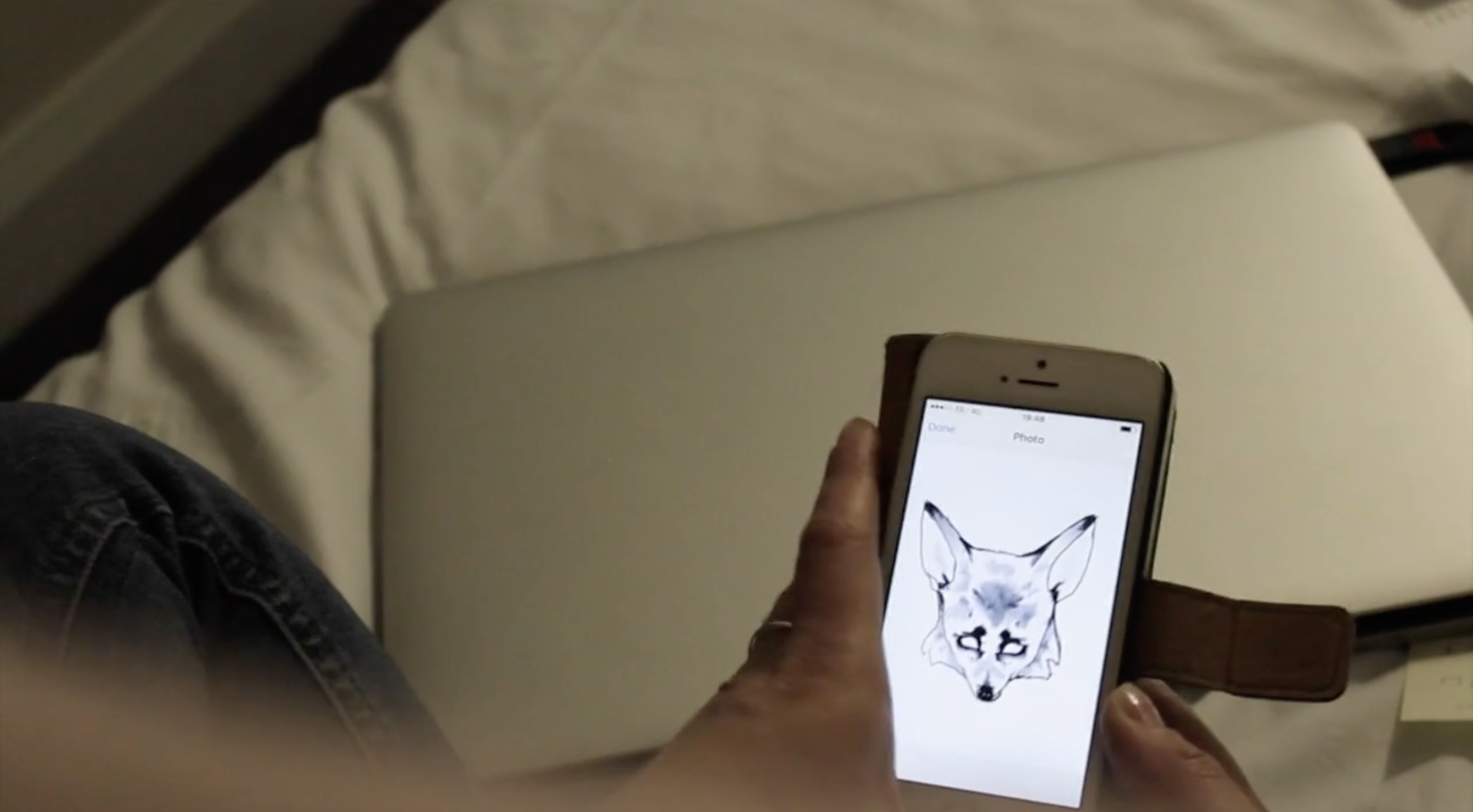 Still from the Foxhole campaign video