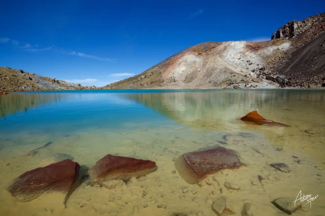 Tongariro Alpine Corssing - Emerald Lake &nbsp;/&nbsp; North Island
