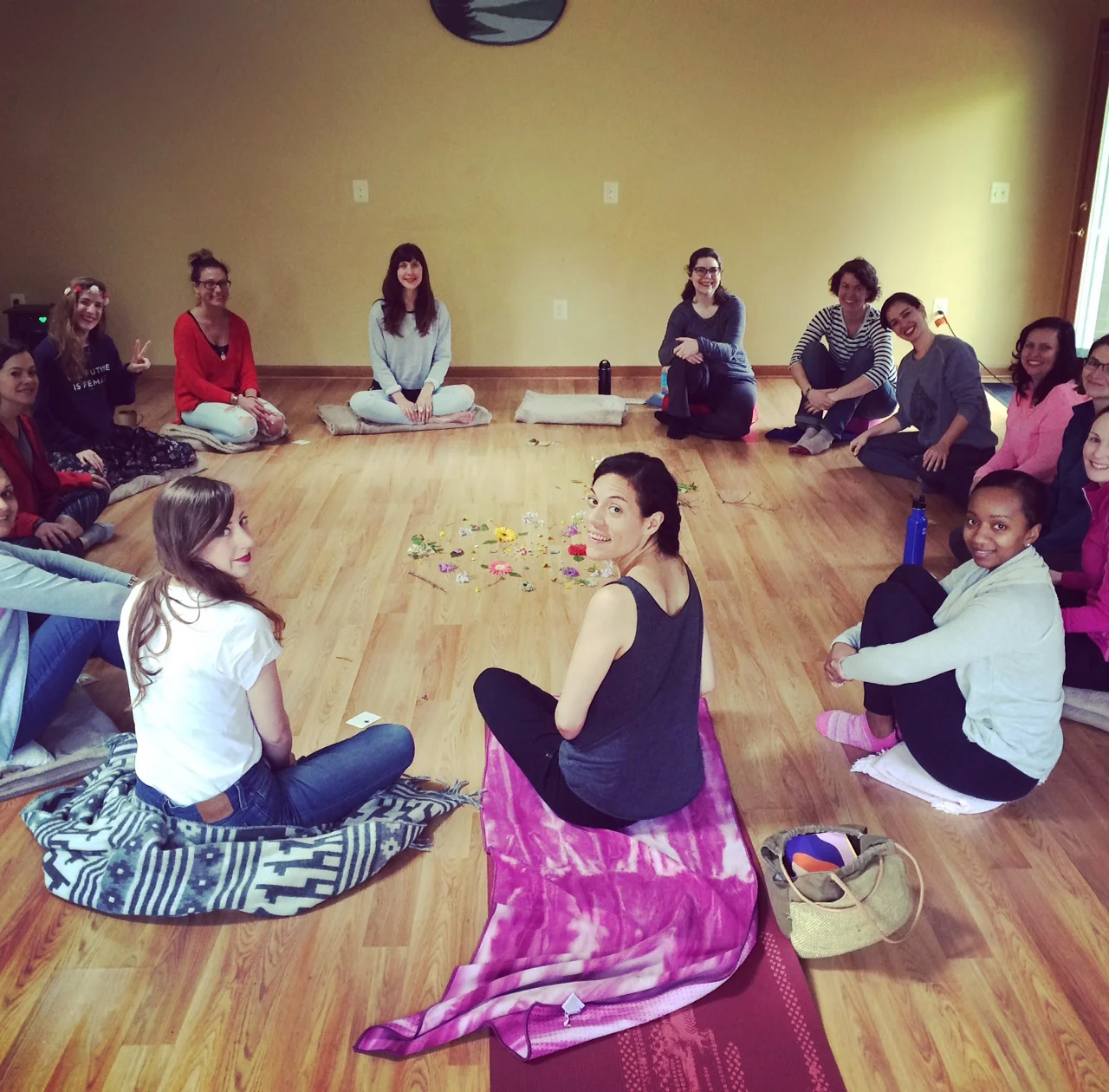 Check out this lovely closing circle from the beautiful retreat I just finished with Michelle Mae Orr in Harper's Ferry, VA. We are leading another power weekend in West Virginia this July. Stay tuned for details!