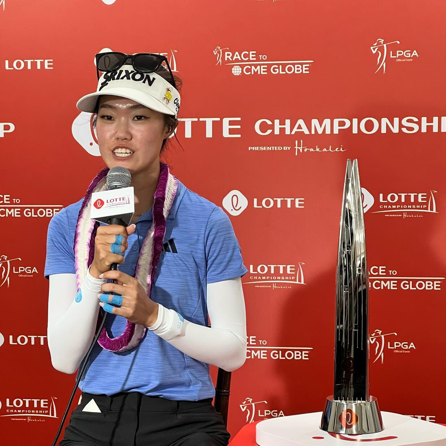 Congratulations Grace Kim!  With her #lottechampionship win, her first LPGA Tour victory, rookie Kim earns 500 points and is projected to move from 103rd to ninth in the Race to the CME Globe