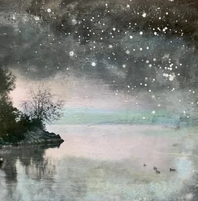 Copy of Starry Night Series - Lake Promenade I