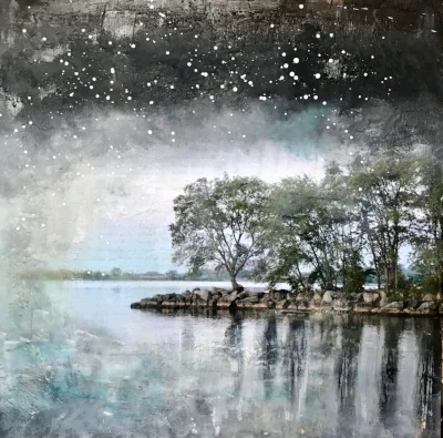 Starry Night Series - Lake Promenade II