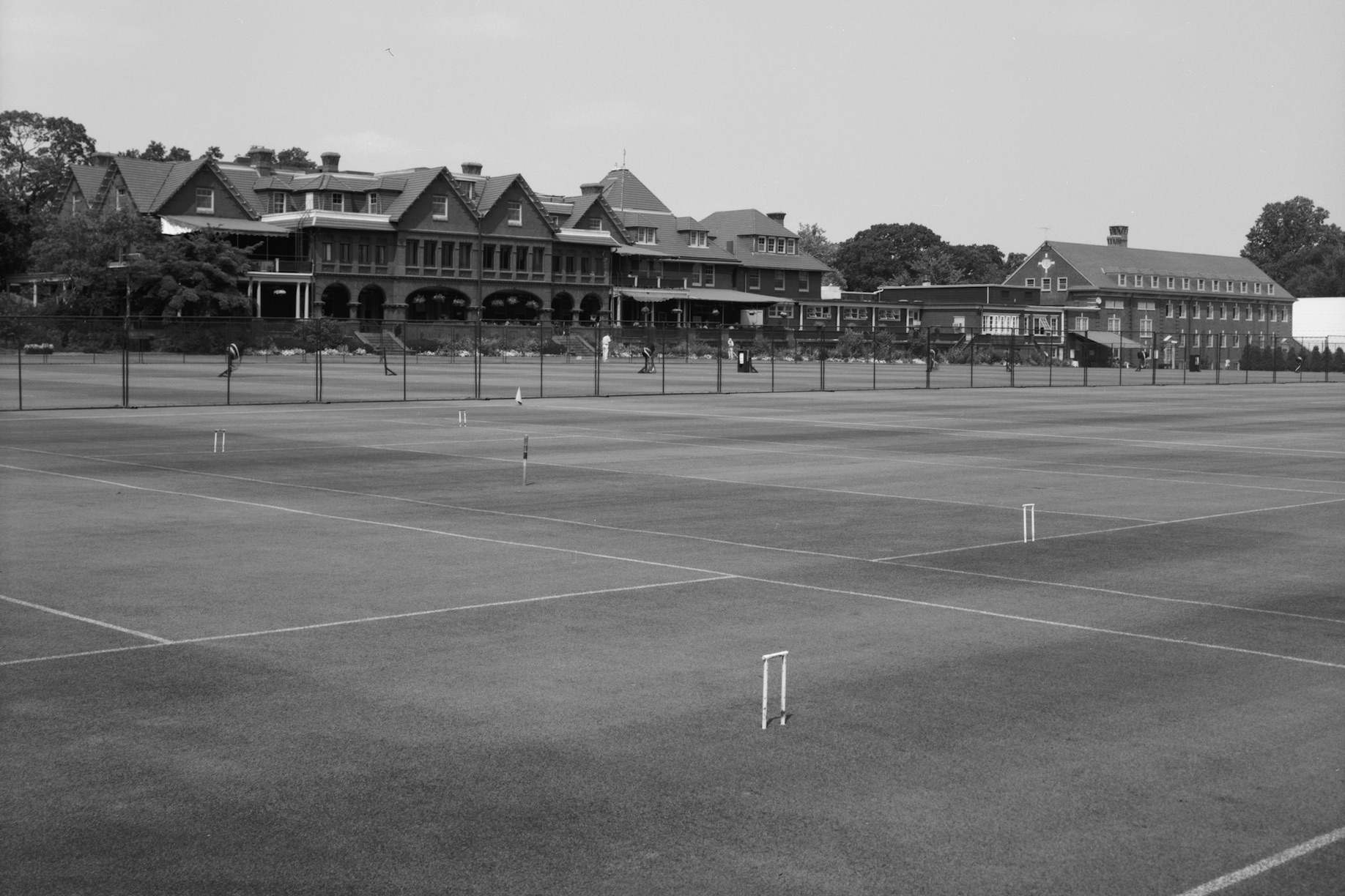 The Merion Cricket Club before the members discovered golf.