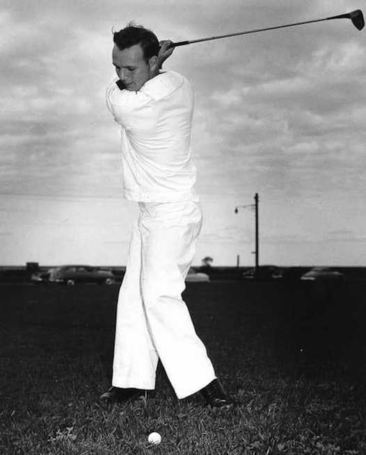 After leaving Latrobe Arnold Palmer signed on with the Coast Guard but he did not spend all his time on the water.