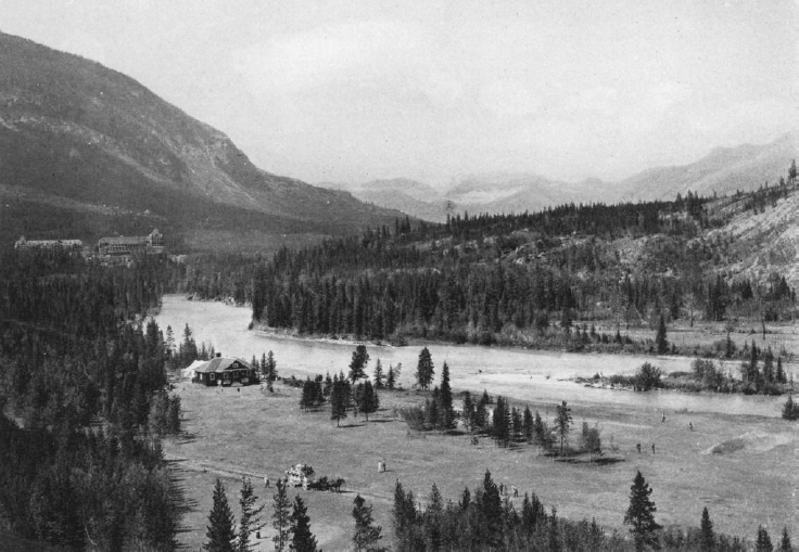 Stanley Thompson laid out the Banff Springs golf course along the glacier-fed Bow River.