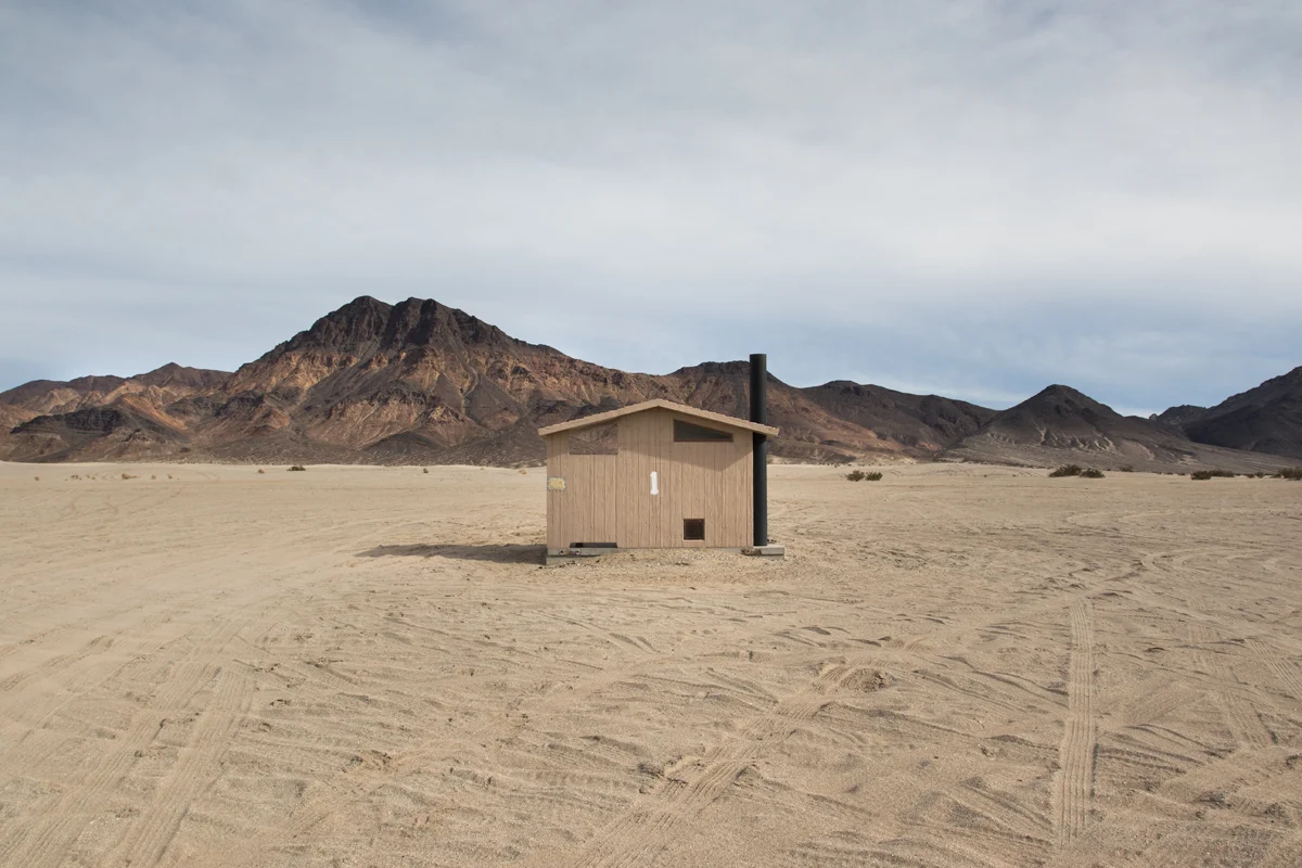 Outhouse #1 near Shoshone, California 2016