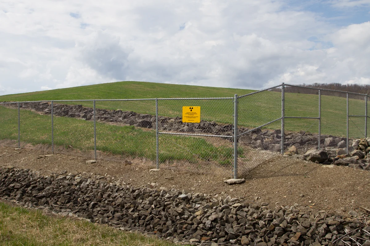 Capped Uranium Tailings - Cannonsburg, Pennsylvania 2012 