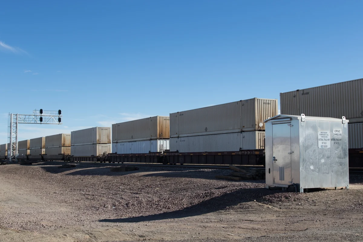 Rail Crossing- Amboy, California 2017 