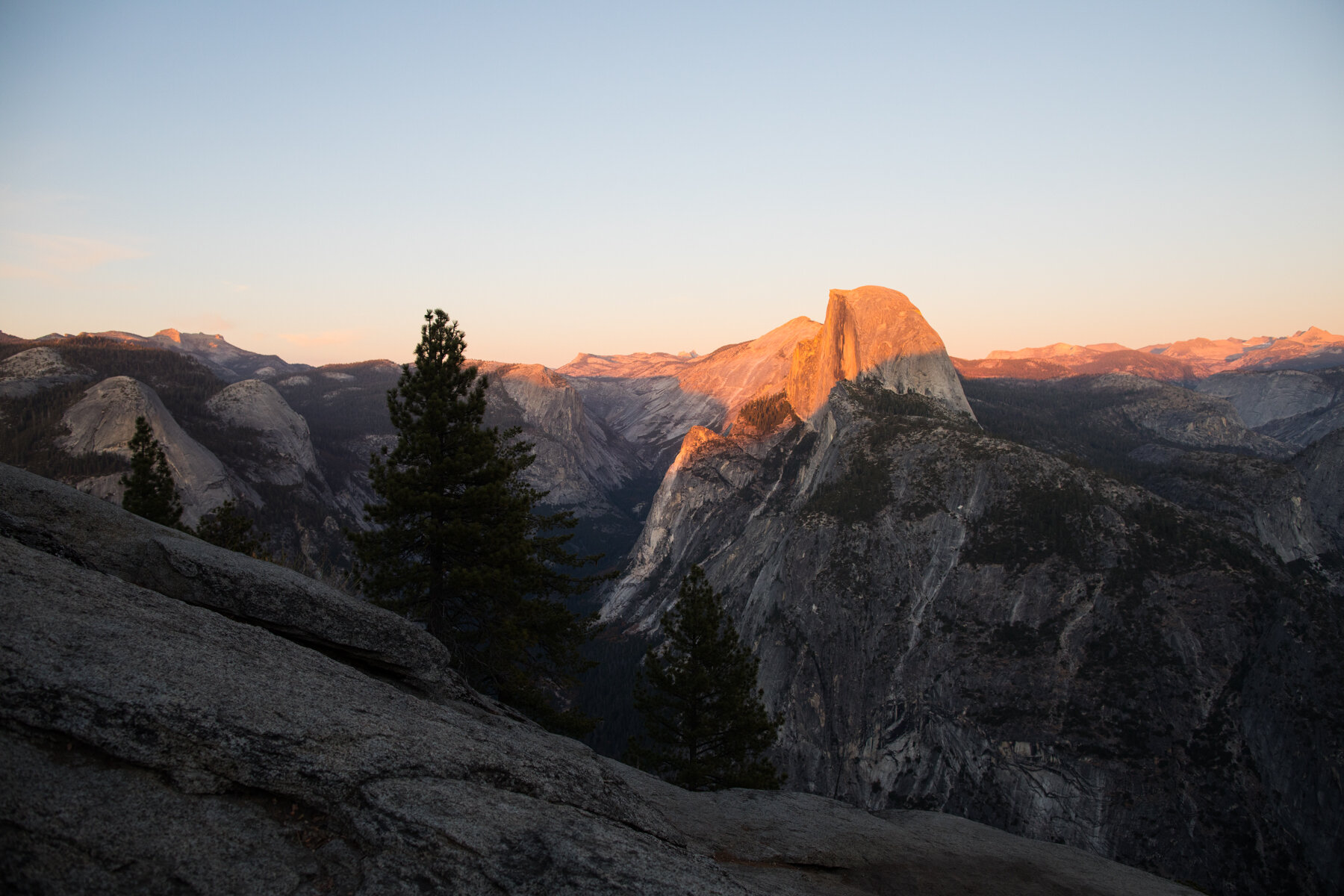  Half Dome from Glacier Point 