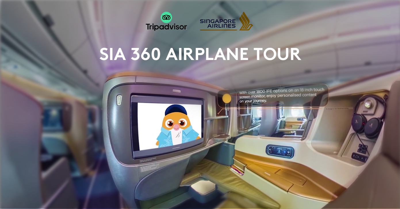 skjorte Garanti Begravelse 360 INTERACTIVE VIDEO TOUR | NEW SINGAPORE AIRLINES AIRCRAFT - Vostok VR