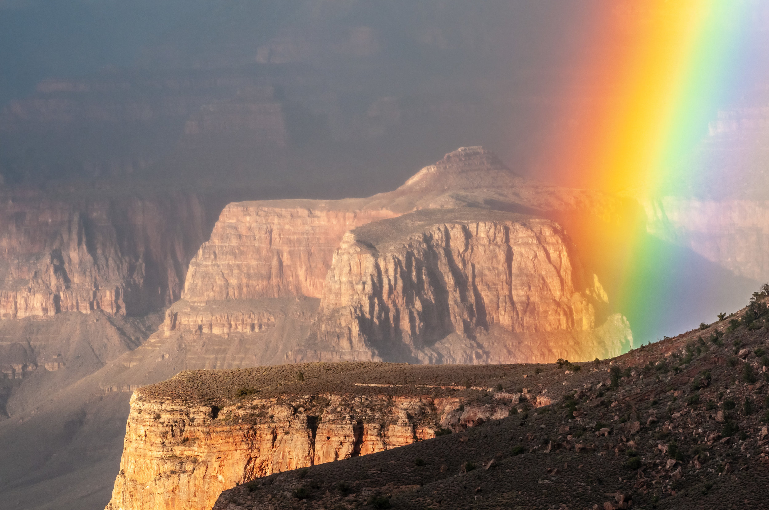 Where does each color begin?