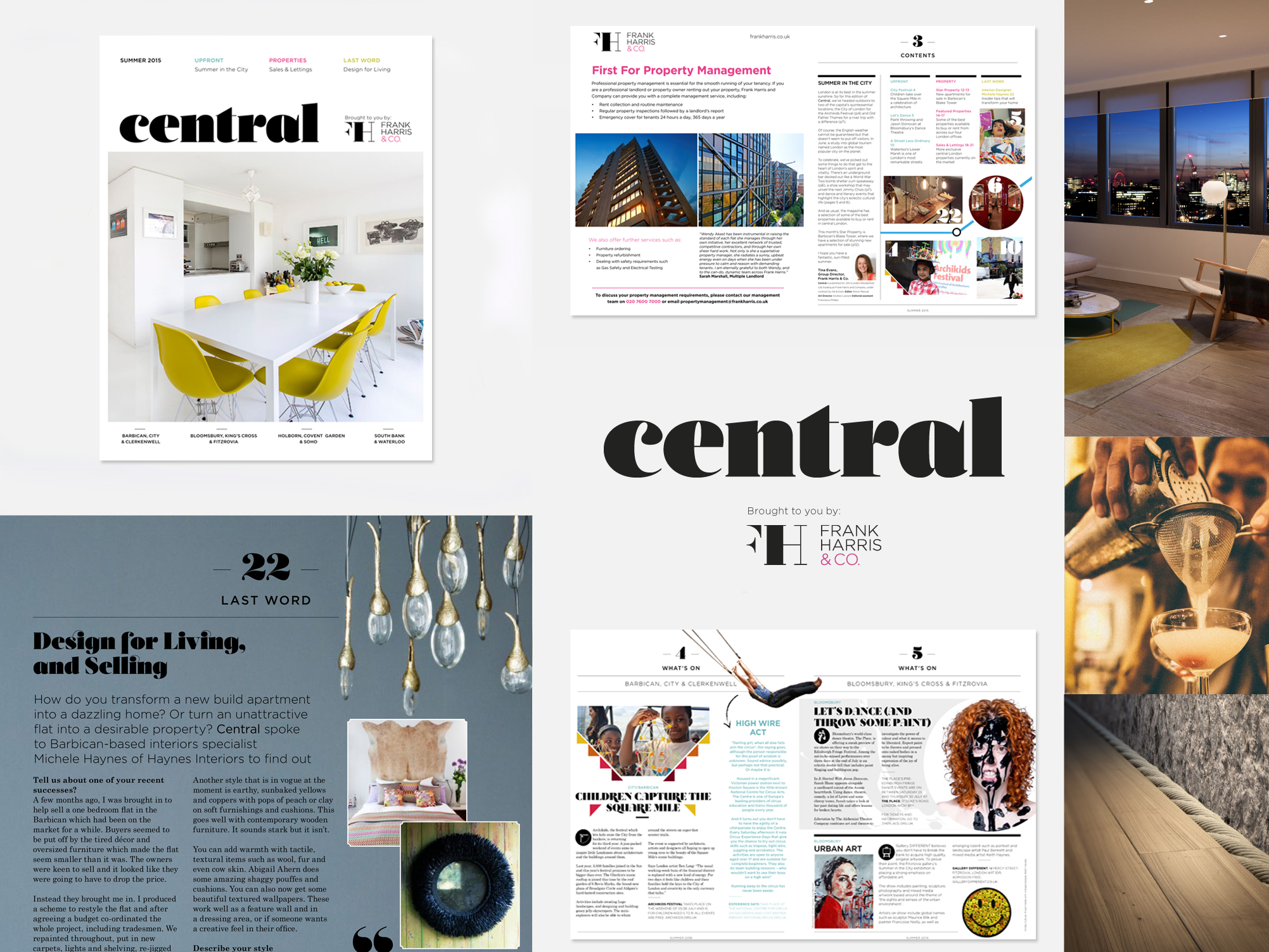 Frank Harris & Co – Central magazine