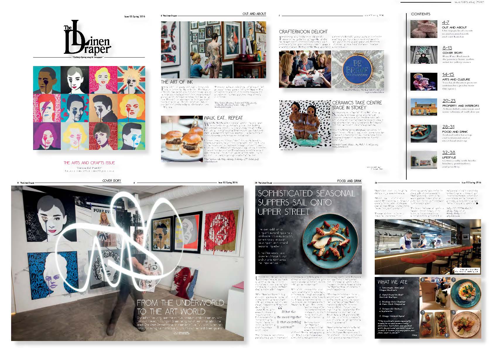 Currell – The Linen Draper newspaper, issue 3