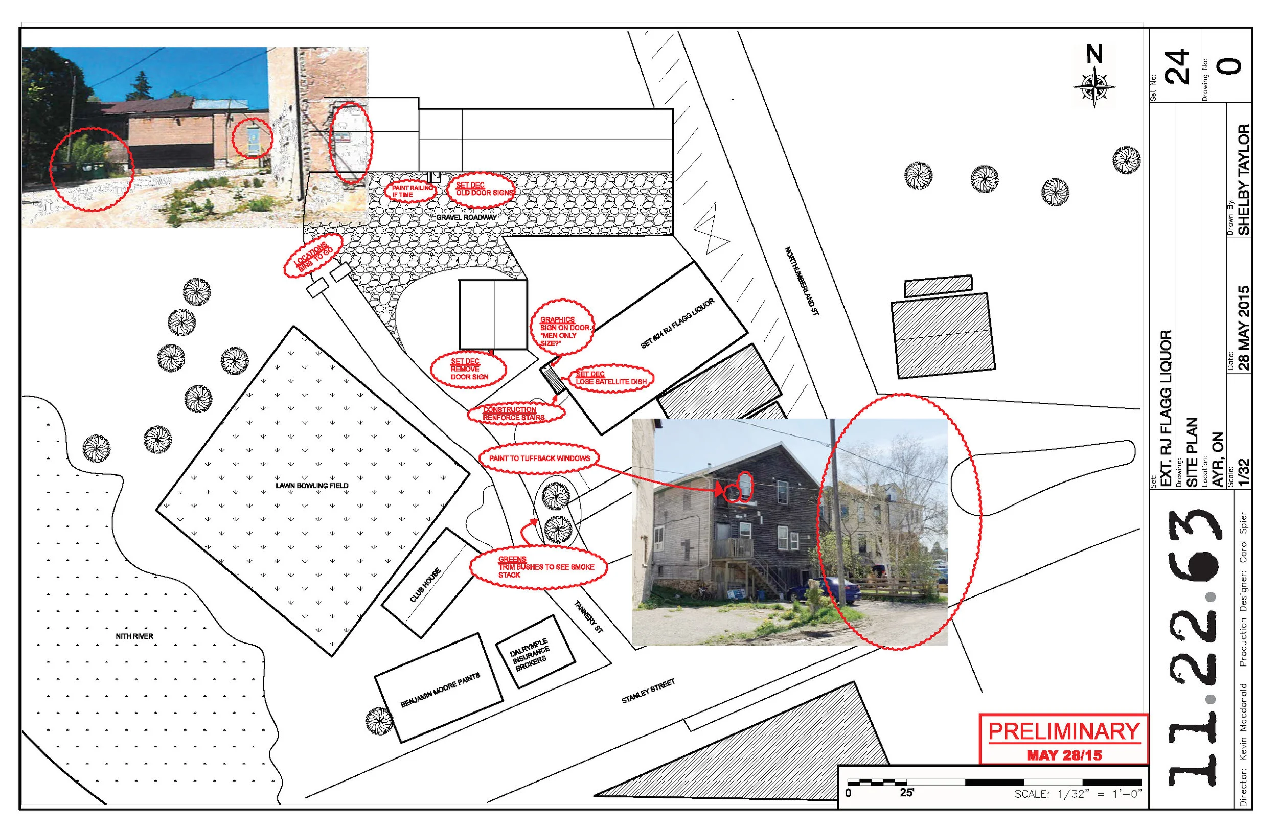 RJ Flagg Liquor Site Plan