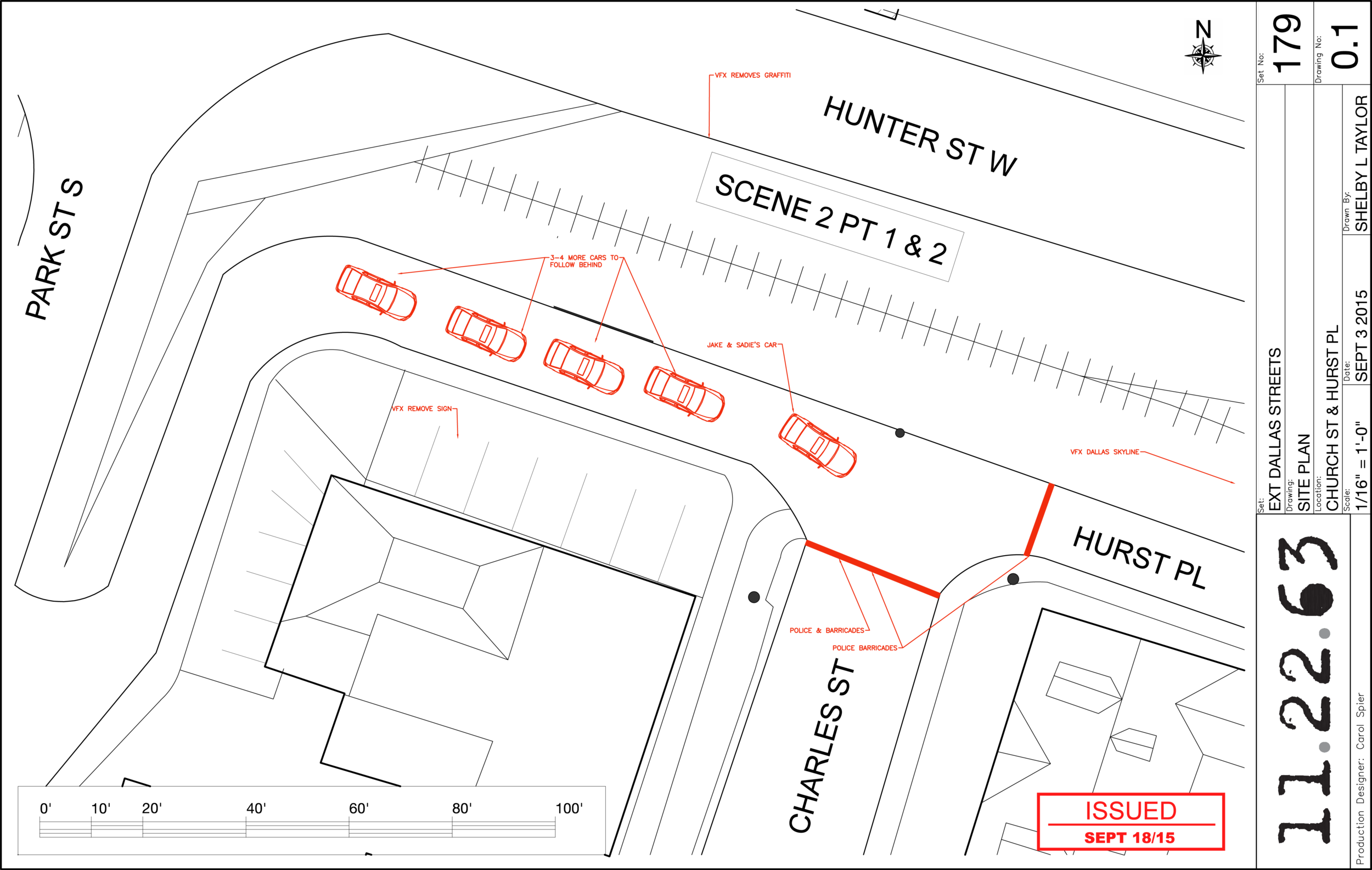 Ext Dallas Street Site Plan