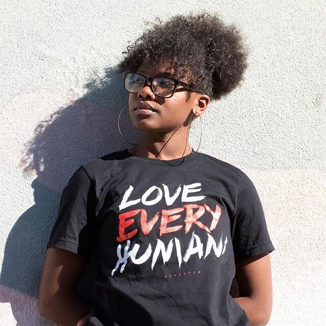 Hey folks! Our &ldquo;Love Every Human&rdquo; tees are back in stock! A percentage of all sales will go to the @naacp_ldf ❤️
