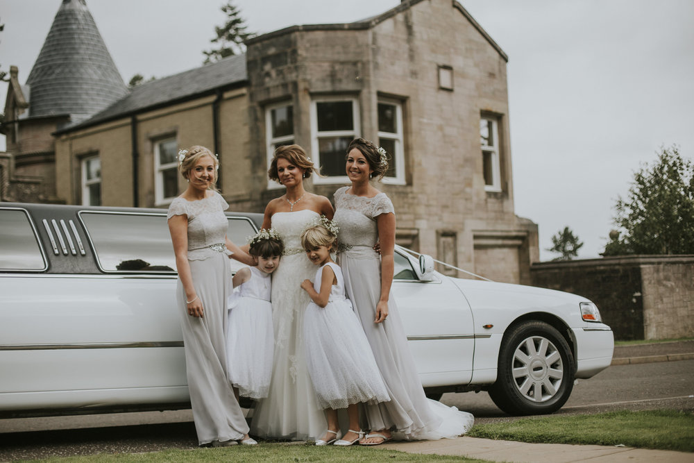 wedding limo glasgow 