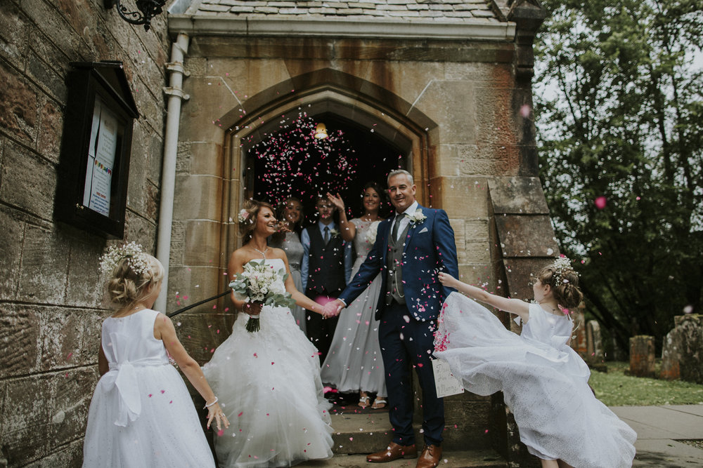 luss parish church wedding