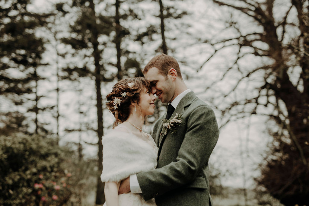 forest wedding photoshoot 