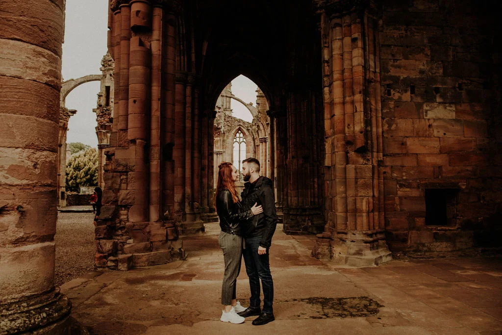 engagement photo scottish borders